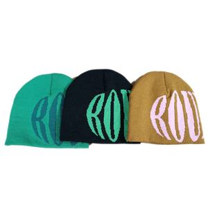 Rod Beanie Hat Jacquard Knit Acrylic <b>Winter</b> <b>Cap</b> Unisex Street Style Letter Pattern 56-58CM Adult Casual Wear - Product Image 1