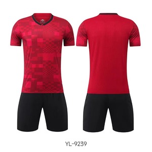 Latest Design Custom Sublimated Breathable Moisture-Wicking Soccer Uniform Front Printed Personalized Jersey Shorts Set Unisex - Product Image 3