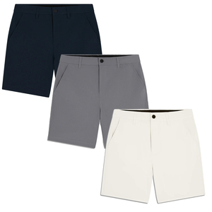Pantalones cortos de golf para hombre, uso diario, ligeros, de secado rápido, tela transpirable, pantalones cortos informales cómodos para hombre - Product Image 1