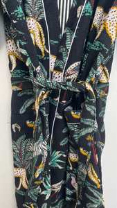 Bata Kimono de Algodón Waffle Unisex para Spa, Suave, Absorbente, Corte Relajado, Ropa para el Hogar - Product Image 4