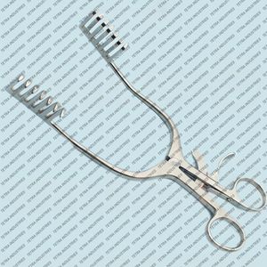 Premium Miskimon Cerebellar Retractor 7X7 Sharp Prongs 7.5 Inches <b>Neurosurgery</b> & Orthopedic Surgical <b>Instruments</b> CE Certified - Product Image 6