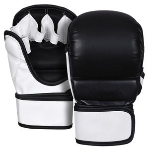 Gants de MMA imperméables de haute qualité, en cuir, pour l'entraînement, équipement premium, gants de boxe MMA pour les arts martiaux - Product Image 1