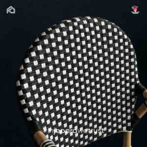 Durable Ansena Luxury <b>Rattan</b> <b>Bistro</b> Armchair Durable PE Wicker Dining Chair for Outdoor Cafe Restaurant Patio Jepara - Product Image 4