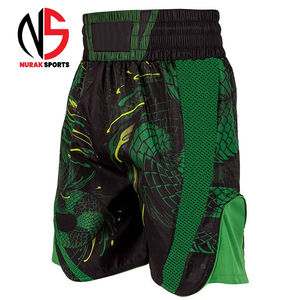 กางเกง MMA สำหรับผู้ชาย กางเกงชกมวยสำหรับฝึกซ้อม ทนทาน ระบายอากาศได้ดี แห้งเร็ว น้ำหนักเบา สีสันปรับแต่งได้ - Product Image 1