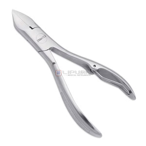 Coupe-ongles en acier inoxydable, coupe-ongles sûr et facile à utiliser, 10 cm, extrêmement tranchant, éliminateur de peaux mortes, coupe-ongles avec logo personnalisé - Product Image 1