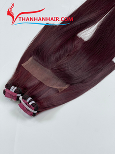 Super sale colored bone straight hair bundle vietnamese human hair silky smooth thickness no shedding no <b>tangles</b> - Product Image 2