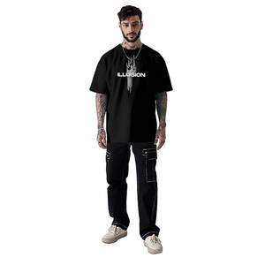 เสื้อยืดแขนสั้นผู้ชายลำลองผ้าถักออกแบบพิมพ์ลายสำหรับกีฬาและทีมสวมใส่ในราคาที่เหมาะสม - Product Image 1