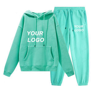 Conjunto Deportivo para Hombre, 100% Algodón, 330G, Sudadera con Capucha y Pantalones Deportivos de Alta Calidad con Estampado Personalizado - Product Image 2