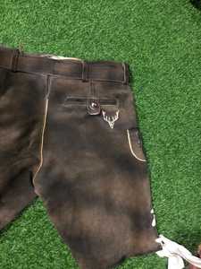 Pantalones Cortos de Lederhosen para Hombre, Cintura Alta, Bordado Floral, Cierre de Botones, Estilo Vintage, Transpirables, Casuales, Trachten Bávaro - Product Image 2