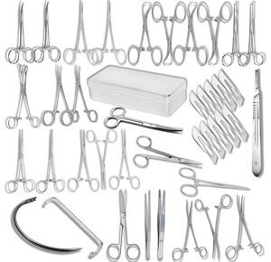 Kit d'instruments chirurgicaux pour usage hospitalier, ensemble d'outils médicaux durables TARIQ MFG CO - Product Image 4
