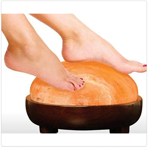 Natural Himalayan Salt Dome Foot and <b>Hand</b> <b>Massager</b> Lamp Detox Therapy Crystal Rock Salt Heat Therapy for Muscle Relaxation - Product Image 2