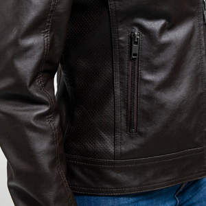 Most Popular Custom Made <b>Women's</b> PU Leather <b>Jacket</b> Winter Fashion with Satin Fabric Nylon Lining Breathable Feature - Product Image 5