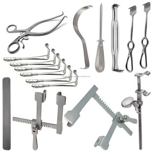 ชุดเครื่องมือถ่างหน้าท้อง 17 ชิ้น ชุดผ่าตัดสแตนเลสสตีล ได้รับมาตรฐาน CE ISO  จำหน่ายเครื่องมือผ่าตัดแบบกำหนดเอง ขายส่ง - Product Image 2
