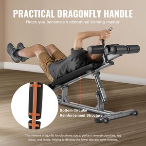 Panca Pesi Regolabile per Allenamento Completo del Corpo, Capacità 450 kg, Panca Multifunzione con Imballaggio in Legno Personalizzato - Product Image 5