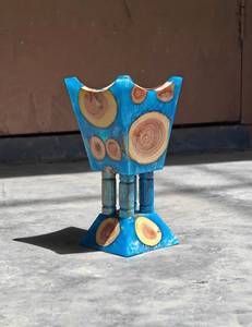 Prix de gros FAIZA CRAFT Brûleur de Bakhoor arabe en bois d'acacia et de santal de qualité supérieure, écologique, 100% naturel - Product Image 5