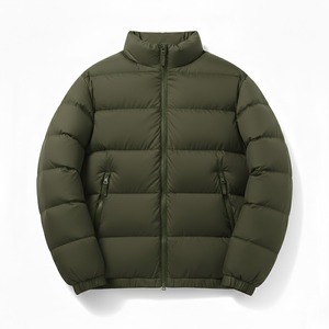 Chaqueta de Invierno 2026 de Primera Calidad, Promocional, con Acabado Brillante, Transpirable, para Hombre, con Capucha, Acolchada, Cuello Redondo Personalizado - Product Image 4