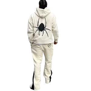 ชุดวอร์ม2ชิ้นสำหรับทั้งชายและหญิงชุดวอร์มกางเกงมีฮู้ด - Product Image 4