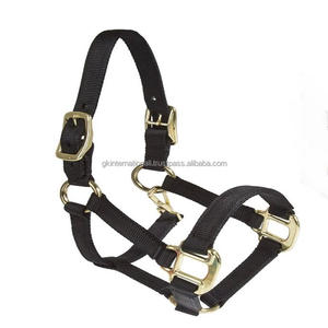 Halter de cheval en nylon de conception faite sur commande de construction de haute qualité dans beaucoup de couleurs et de tailles avec le matériel antirouille d'acier inoxydable - Product Image 4