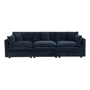 Tre Divani Blu per Soggiorno 2021: Aggiunta Elegante e di Stile al Tuo Arredamento Domestico - Product Image 1