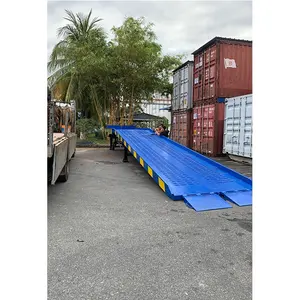 Vietnam Manufacturer Anti-skid Platform 12800m Mobile Dock Loading Ramp Connecting to Container Floor 1 Year Warranty Asian