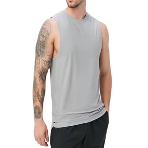 เสื้อกล้ามออกกำลังกายผู้ชายแบบสปอร์ต ผลิตจากโรงงาน พร้อมบริการพิมพ์ลายตามสั่ง เลือกสีและขนาดได้ - Product Image 4