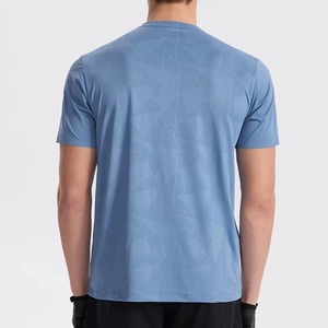 Custom Fitness Training Long Sleeve Slim Fit Compression Gym T-Shirt Premium <b>Polyester</b> Anti-UV Breathable Customized Printing - Product Image 5