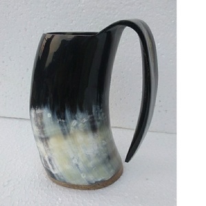 100% Natural Drinking Horn Mug For Party High Quality & Funny Christmas Mug Customised Horn Mug For Home Hotel And Restaurant - Product Image 4