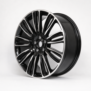 Nuovi Cerchi in Alluminio Nero di Alta Qualità Personalizzati 20-22 Pollici con 5 Fori Mozzo Originale per Range Rover <span class=keywords><strong>Velar</strong></span> - Product Image 4
