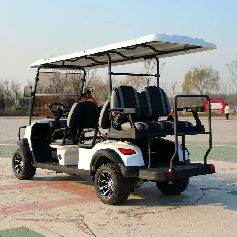 2 4 6 Seater Electric Golf Carts Cheap Prices Buggy Car For Sale Chinese Club Four Enclosed Power Golf Cart