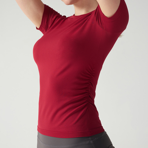 ออกแบบเองได้ เสื้อผ้าผู้หญิงทรงเข้ารูป คุณภาพสูง โลโก้ปัก กระดุมติด แห้งเร็ว เป็นมิตรกับสิ่งแวดล้อม พิมพ์ลายดิจิทัล สำหรับการฝึกซ้อม - Product Image 4