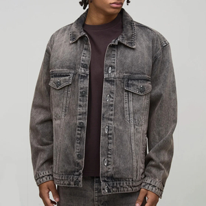 แจ็คเก็ตยีนส์ขายส่ง แจ็คเก็ตสั่งทำพิเศษ แจ็คเก็ตพิมพ์ลาย แจ็คเก็ตยีนส์ฟอกสี แจ็คเก็ตสไตล์สตรีท ผู้ซื้อจากสหรัฐอเมริกา - Product Image 3