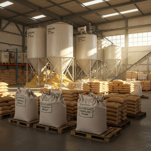 Harina de Soja Orgánica Seca Natural, Grado Alimenticio, Materia Prima Premium para Alimentación Animal, Proveedor Mayorista a Granel - Product Image 5