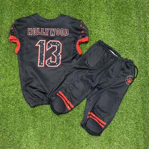Jersey de Fútbol Americano Personalizado de Moda 2026, Logotipo/Número Cosido Personalizado, Ligero y Elástico, Ropa Deportiva Protectora para Equipos - Product Image 3