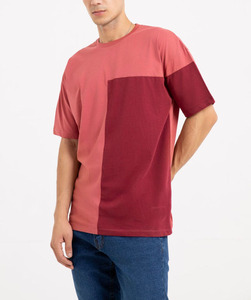 T-shirt unisexe 100% coton, coupe ample, poids lourd, uni, manches courtes, effet délavé vintage. - Product Image 4