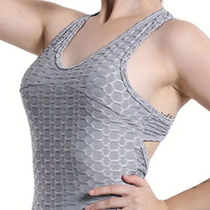 Fashionable High-Waist Women's Casual <b>One</b>-Piece Jumpsuit Knitted Fast Custom Made for Swimming Low MOQ OEM Service - Product Image 5