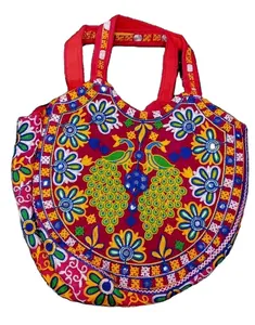 Women shoulder hand bags Indian Designer Embroidery fashion Handmade fabricEthnicWeddinggift banjara Party ladies bags