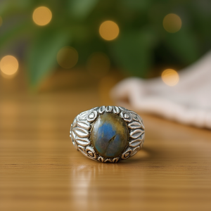 <b>Labradorite</b> Fashion <b>Ring</b> 6.4 Grams - Product Image 3