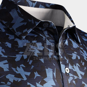 Polo sublimé pour homme coupe ajustée, personnalisable, séchage rapide, best-seller, vente en gros - Product Image 5