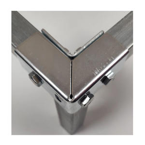 Connecteurs carrés en <span class=keywords><strong>acier</strong></span> inoxydable SS304 à angle droit de 90 degrés, bidirectionnels, pour soudage et découpe laser, connecteur de 21 <span class=keywords><strong>mm</strong></span> - Product Image 6