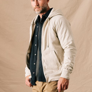 Sudadera con Capucha para Hombre, Forrada de Algodón, con Cierre Completo, Transpirable y Ecológica (Tallas S-4XL), Método de Impresión Personalizada - Product Image 4
