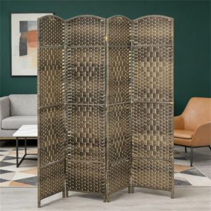 4 Foldable Privacy <b>Room</b> Partition Screens Elegant Screen <b>Dividers</b> - Product Image 1