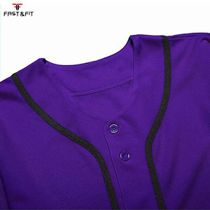 Camiseta Deportiva Transpirable Personalizada para Uniforme de Equipo de Béisbol - Product Image 5
