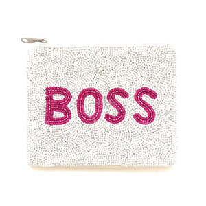 Pochette à fermeture éclair perlée faite à la main, sac de soirée tendance, bijoux de corps multicolores, taille personnalisée, unisexe, pour soirées et cadeaux - Product Image 1