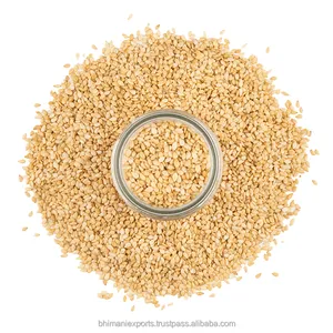 HACCP-semillas de sésamo secas, grado natural, certificado, cantidad a granel, de la India