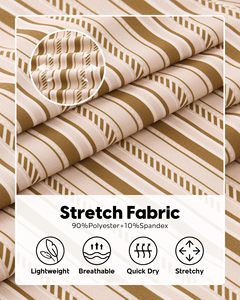 Shorts décontractés pour hommes en tissu toile 100 % polyester avec cordon de serrage, taille mi-haute, pour la maison, l'extérieur et le sport - Product Image 5