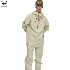 Sweat-shirts de ski d'hiver sur mesure de qualité supérieure, imperméables et coupe-vent, résistants, avec fermeture éclair, respirants et thermiques pour adultes - Product Image 3