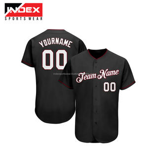 Venta al por mayor Jerseys de béisbol Vintage bordado americano Jerseys de béisbol de alta calidad All Team Jerseys - Product Image 2