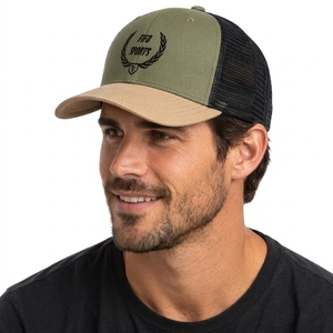 Gorra Trucker Personalizada con Panel Frontal Estructurado de Malla, Cierre a Presión, Transpirable, Ligera, Ajustable, para Uso Casual al Aire Libre, OEM - Product Image 3
