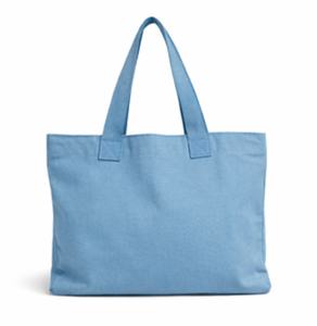 Custom Cartoon Pattern Small Cotton Canvas Tote <b>Bag</b> Logo Printing Shoulder Zipper Closure <b>Long</b> Handle for Women Shopping <b>Bags</b> - Product Image 1
