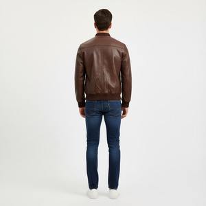 Vestes en cuir pour hommes sur mesure en gros, qualité supérieure, nouveau design, vêtements de mode, vestes d'hiver, style streetwear, vestes avec logo personnalisé - Product Image 6